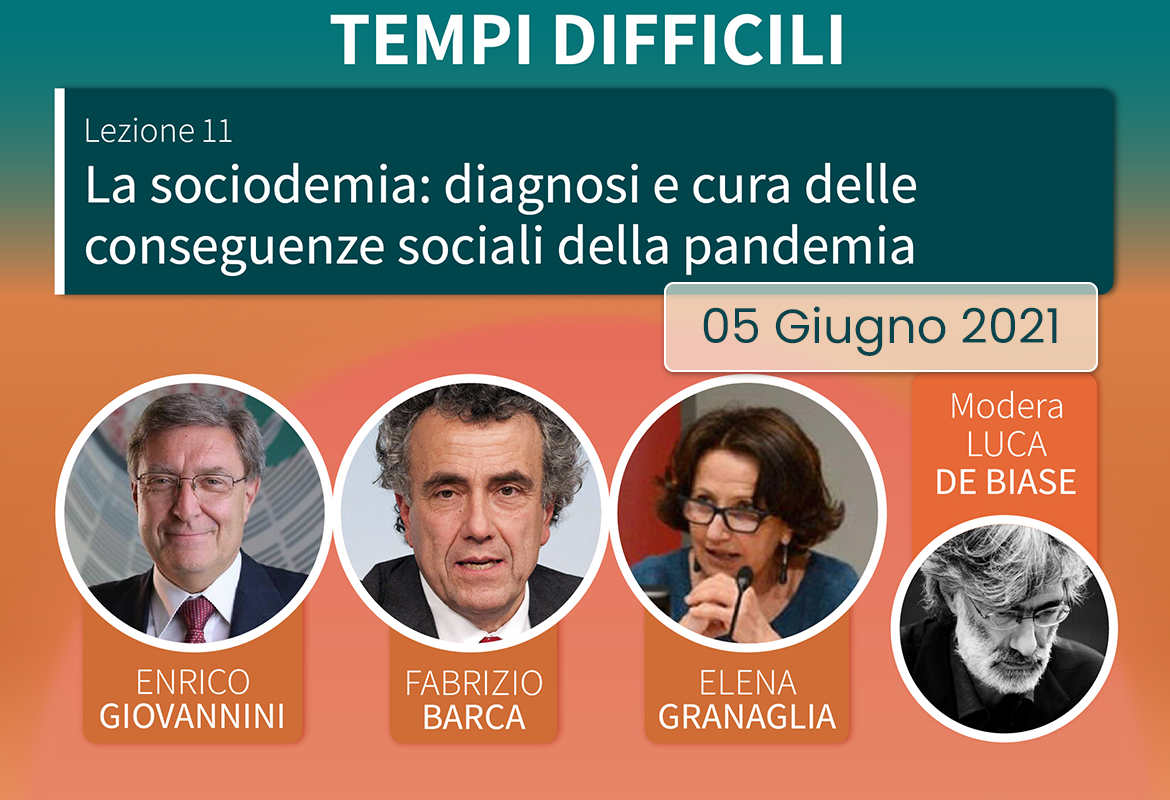 Copertina di Lezione 11 - La sociodemia: diagnosi e cura delle conseguenze sociali della pandemia