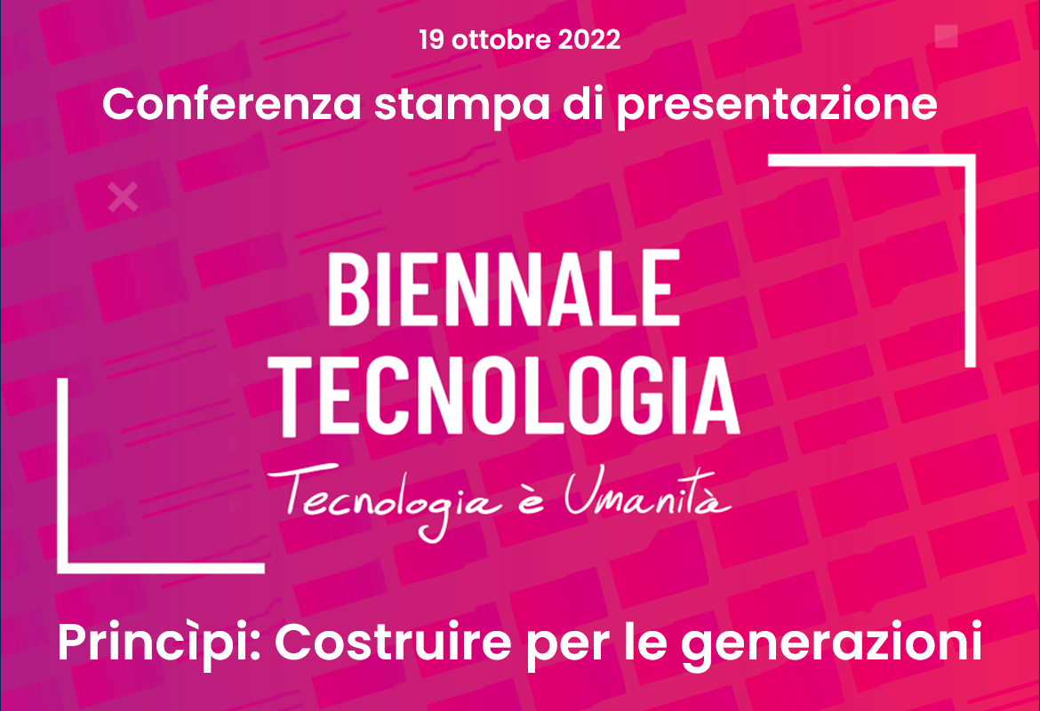 Copertina di Conferenza stampa di presentazione - Princìpi: Costruire per le generazioni