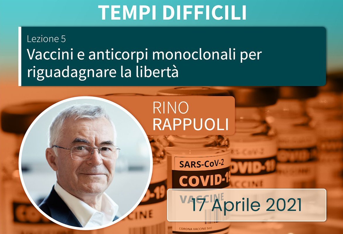 Copertina di Lezione 5 - Vaccini e anticorpi monoclonali per riguadagnare la libertà